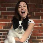 Lindy Wittenberg headshot with dog