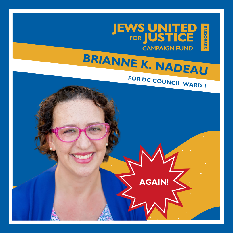 JUFJ Campaign Fund endorses Brianne Nadeau again