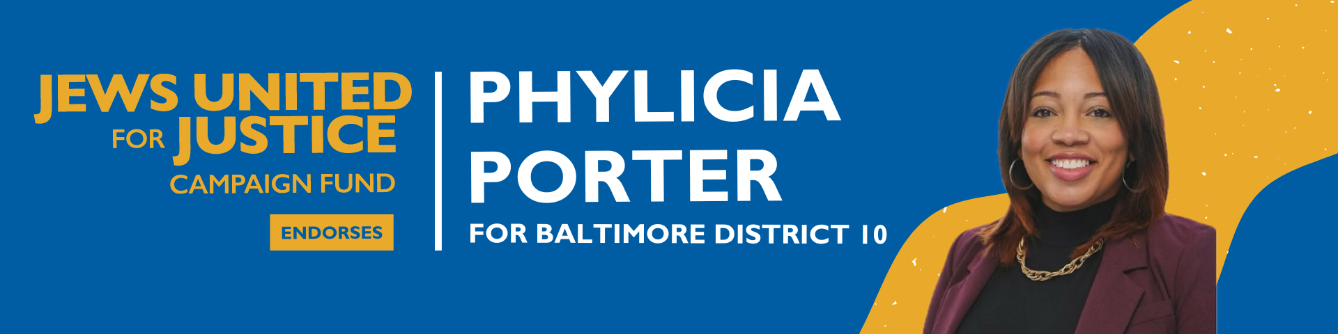 Phylicia Porter endorsement graphic